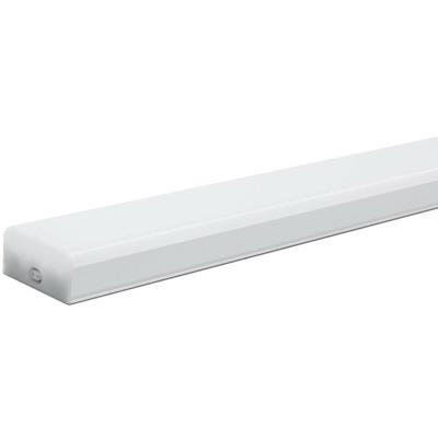 LED TL Armatuur met T5 Buis - Keukenverlichting - Aigi Shado - 120cm - 40W - Koppelbaar - Natuurlijk Wit 4000K - Mat Wit