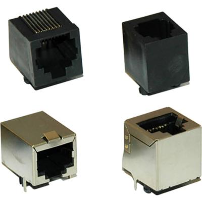 encitech RJJ-8-8-NF-RA-S RJ45-connector 2101-0100-03 Bus, inbouw horizontaal Aantal polen (sensoren) 8P8C Metaal 1 stuk(s)