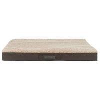 TRIXIE VITAL MATRAS BENDSON ORTHOPEDISCH DONKERBRUIN / BEIGE 100X65X11 CM - thumbnail