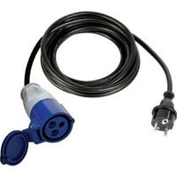 Verloopkabel van schukostekker naar cee-contrastekker 3 m Velleman - Velleman - thumbnail