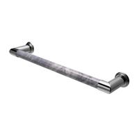 Elektrische Radiator Cascade 60x12 cm Bardiglio Nuvolato Marble / Polished Chrome HD Heating - thumbnail