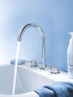 GROHE Concetto wastafelkraan met waste chroom 20216001 - thumbnail