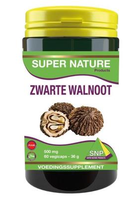 SNP Zwarte walnoot 500mg 60 Vegetarische capsules