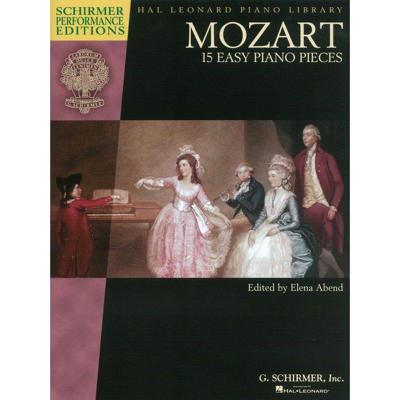 G. Schirmer - W.A. Mozart - 15 Easy Piano Pieces G. Schirmer - W.A. Mozart - 15 Easy Piano Pieces