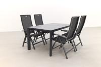 Hartman Valentino/Baltimor 150 cm. verstelbare tuinset - 5-delig - thumbnail