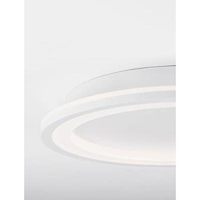 Lyora Strakke plafondlampOggy wit Ø 37cm - 9212917