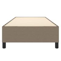 Boxspringframe stof taupe 90x190 cm - thumbnail