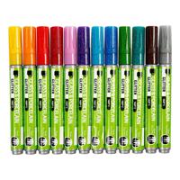 Creativ Company Glas- en porseleinstiften kleur glitter, 12st. - thumbnail