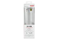 Ednet 31061 USB-oplaadkabel/gegevensoverdracht voor iPhone 1 m, zilverkleurig - thumbnail