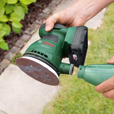 Bosch Groen EasyOrbit 18V-10 Accu-Excenterschuurmachine | Inclusief 2,0 Ah Accu en AL18V20 Lader - 06033E4002 - thumbnail