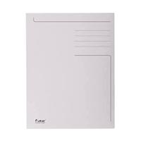 Exacompta dossiermap Foldyne ft 24 x 32 cm (voor ft A4), lichtgrijs, pak van 50 stuks - thumbnail