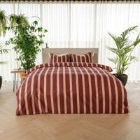 Kayori Kayori Dasshu Dekbedovertrek Katoensatijn 140x200220 Burgundy - thumbnail