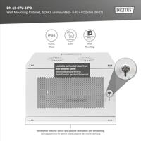 Digitus DN-19-07U-S-PD rack 7U Wandrek Grijs - thumbnail