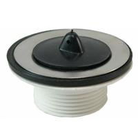 Wiesbaden Riko losse kunststof plug+kett. 5/4&apos;&apos;x60 mm wit - thumbnail