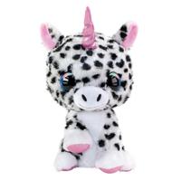 Lumo Stars knuffel - unicorn pilkku, 24cm - thumbnail
