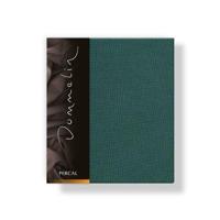 Dommelin Dommelin Kussensloop Uni Percal 200TC 536 Antiekgroen 60x70 - thumbnail