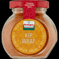 Verstegen World Spice Meal Kip Wrap 60 g bij Jumbo - thumbnail