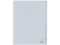 Tabbladen 23 rings jan tot dec kunststof - thumbnail