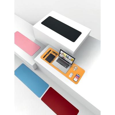 Sigel SI-SA603 Onderlegger Oprolbaar Zwart-rood, 800x300x2mm Imitatieleer, Dubbelzijdig