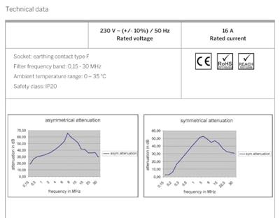 Ehmann 0463x0200 Draadloze tussenstekker Met netfilter