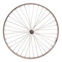 Sunrace Cordo achterwiel 28" 19-622 naaf freewheel vaste as rvs spaak zilver - thumbnail