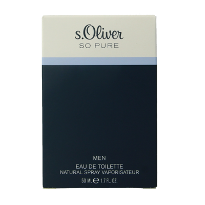 S Oliver So pure men eau de toilette 50 Milliliter