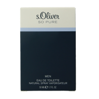 S Oliver So pure men eau de toilette 50 Milliliter - thumbnail
