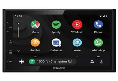 Kenwood DMX5020DABS Autoradio met scherm dubbel DIN Aansluiting voor achteruitrijcamera, Bluetooth handsfree