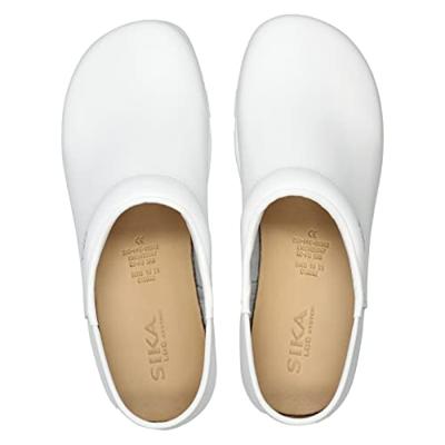 SIKA 8005 Flex LBS Klomp Dichte Hak OB Wit - Maat 35 - 16.089.020.35