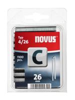 Novus Smalrug nieten C 4/26 | 1000 stuks - 042-0393 042-0804 - thumbnail