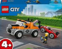 Lego city sleepwagen met sportauto reparatie - 60435 - thumbnail