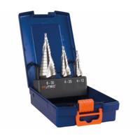 Rotec 3 dlg. Cassette Trappenboren met trap 2,0 mm stijgend - 9003030 - 900.3030 - thumbnail