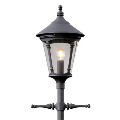 Buitenlamp Virgo 1-lichts zwart 62 cm inclusief laddersteun 570-750 exclusief mast