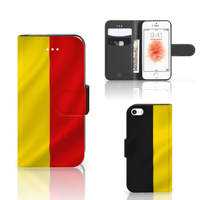 Apple iPhone 5 | 5s | SE Bookstyle Case Belgische Vlag - thumbnail