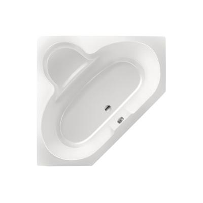 Xenz Borneo inbouwbad acryl met badpoten zonder afvoer, wit