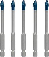 Bosch Accessories EXPERT HEX-9 HardCeramic 2608900599 Tegelboorset 5-delig 6 mm Zeskant schacht 5 stuk(s) - thumbnail
