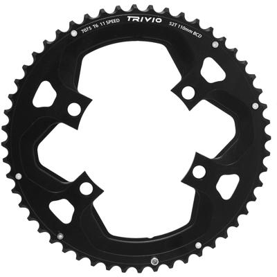 Trivio - race kettingblad 52t.11 speed 110 bcd 4-arm shimano Trivio - race kettingblad 52t.11 speed 110 bcd 4-arm shimano