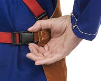 Schürze Lava Brown™ L.ca.107xB.ca.60cm braun WELDAS - thumbnail