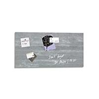 Sigel SI-GL148 Glasmagneetbord Artverum 910x460x15mm Betondesign - thumbnail