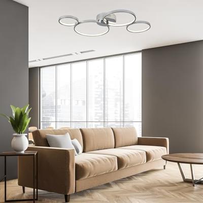 Searchlight Design plafondlampSolexa met led - 2004-4CC