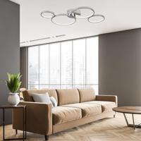 Searchlight Design plafondlampSolexa met led - 2004-4CC - thumbnail