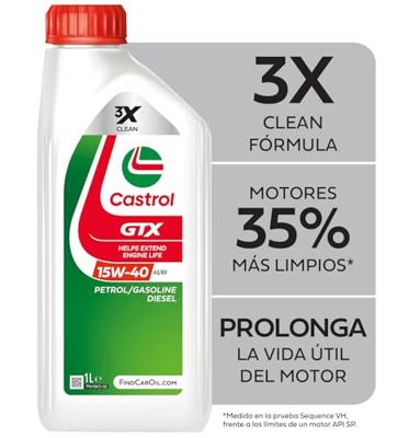 Castrol motorolie GTX 15W40 1l
