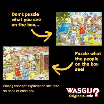 Jumbo Wasgij retro original 8 legpuzzel - vloed!, 1000st.