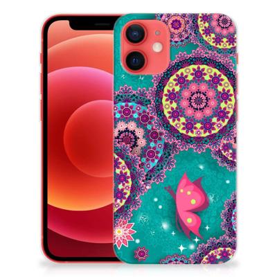 iPhone 12 Mini | Hoesje maken | Cirkels en Vlinders iPhone 12 Mini | Hoesje maken | Cirkels en Vlinders