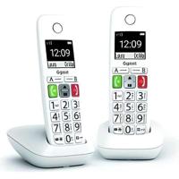 Draadloze telefoon Gigaset E290 Duo Wit - thumbnail