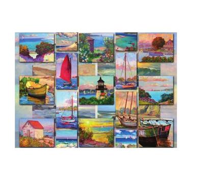 Ravensburger puzzel coastal collage