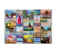 Ravensburger puzzel coastal collage - thumbnail