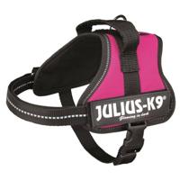 Julius K9 power-harnas / tuig voor labels fuchsia - thumbnail