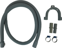 Universeel afvoerslang verlengset 19mm 1,5m - thumbnail