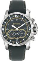 Horlogeband Breil TW1144 Leder Groen 24mm